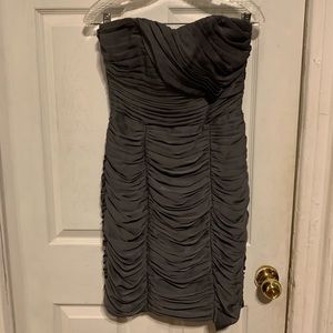 Sexy mini fitted chiffon like cocktail party dress